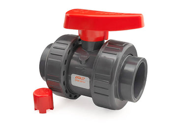 PVC Ball Valve 50mm solvent weld