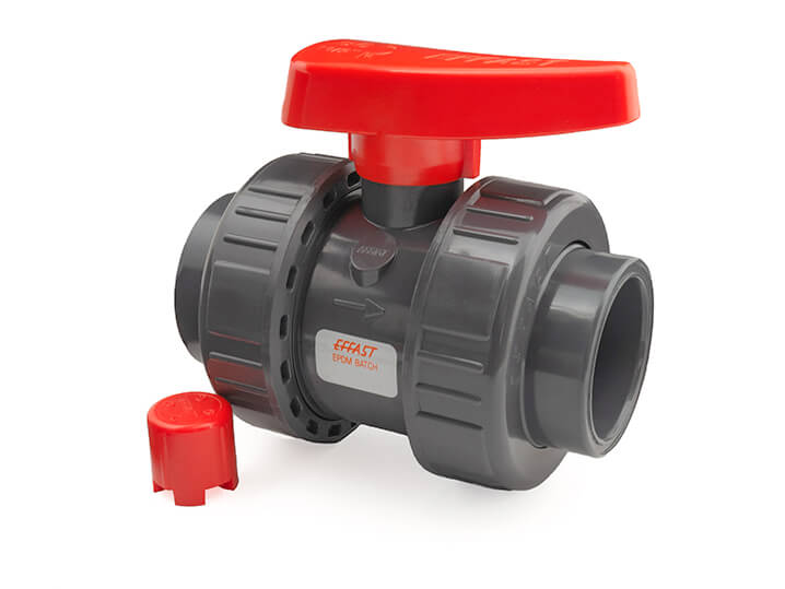 Poly Valve Double Union 50mm