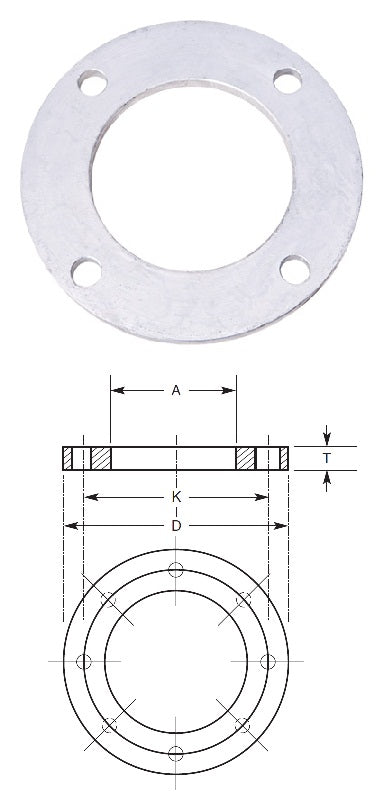 Plasson BOLT SET SUIT DN250 (10") AS4087 PN16 BACKING FLANGE GALVANISED 130L