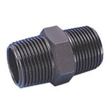 Poly Threaded Nipple 50mm