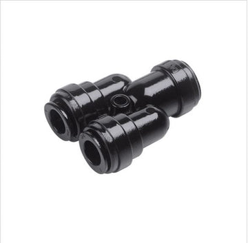 Two Way Divider, 12 mm tube